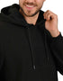 Hoodie LEE para caballero con capucha ajustable color negro